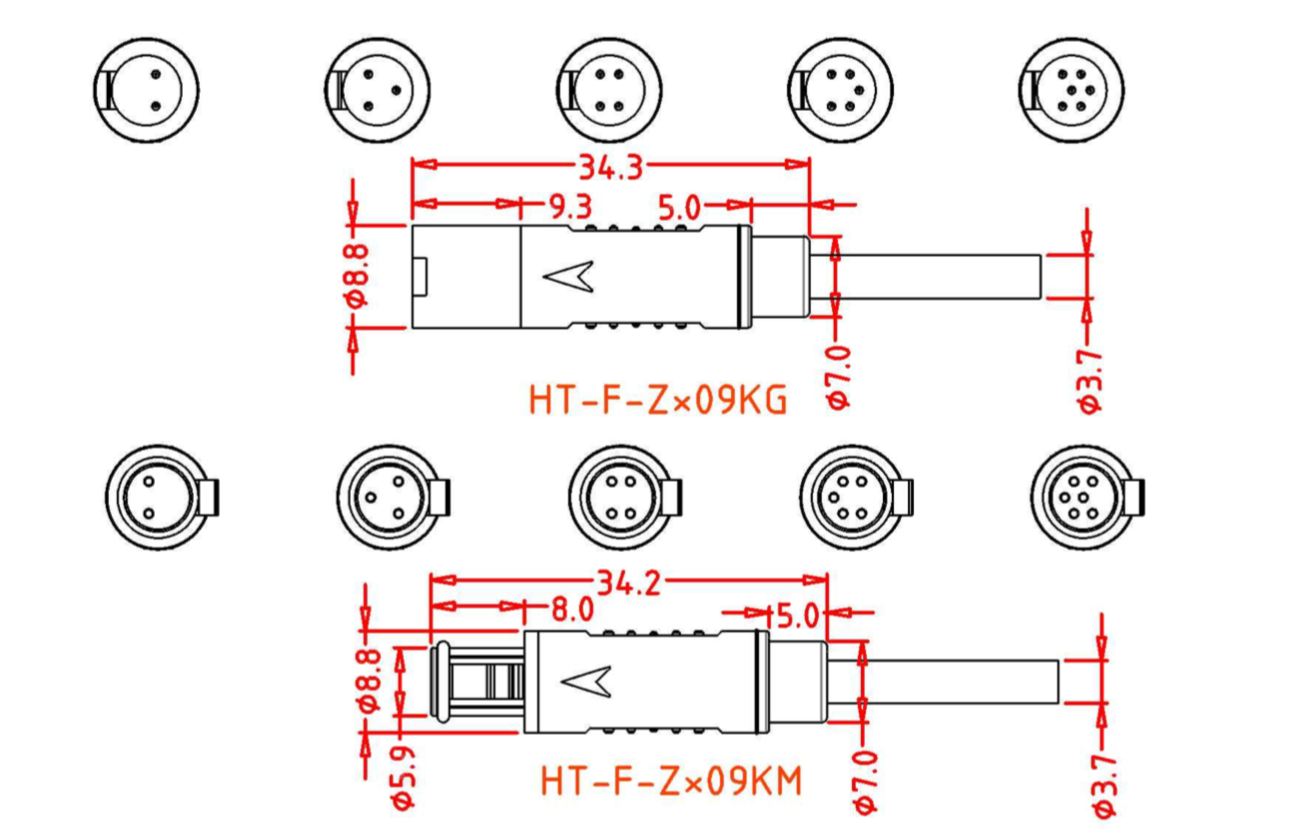 Verriegelung des MINI K-Signalsteckers