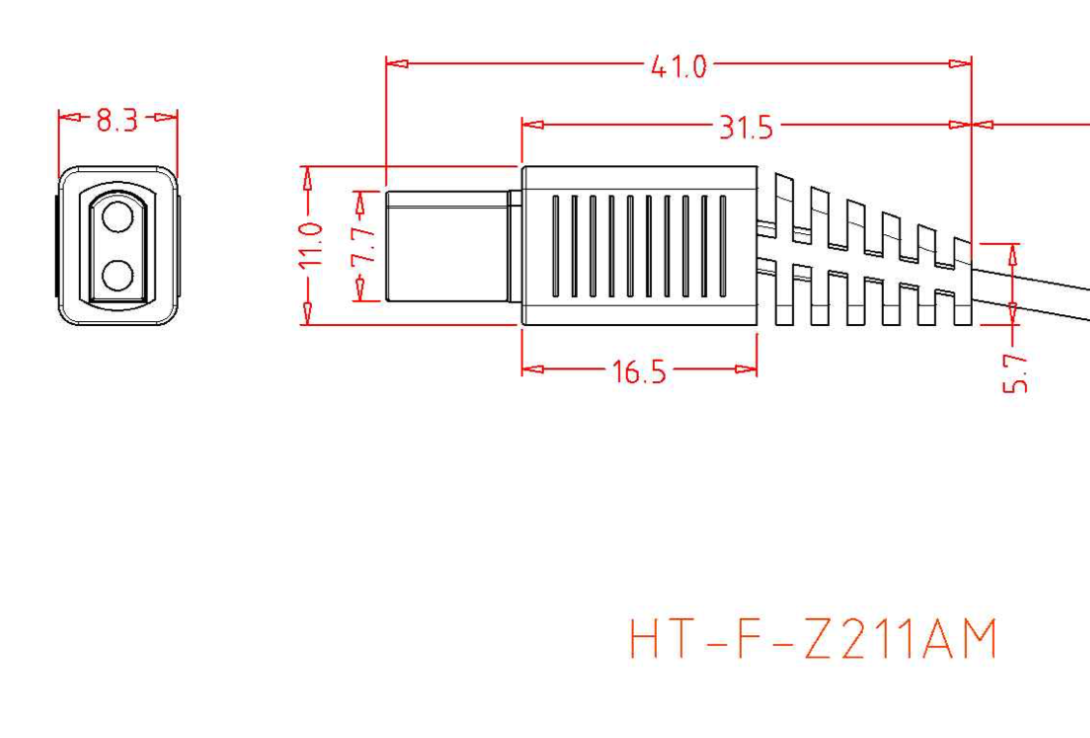 Medizinischer Kabelstecker