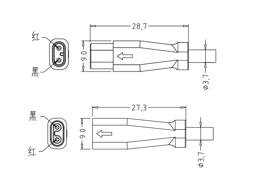 2-polige Signalform